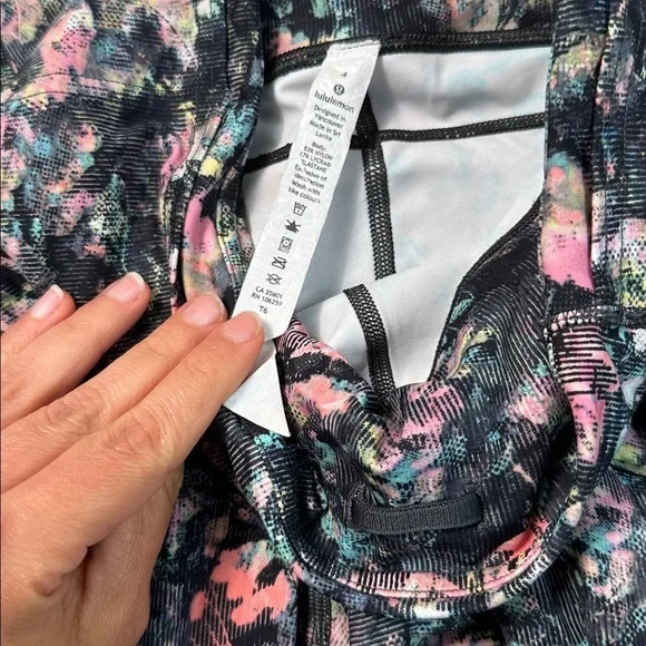 Lululemon Fast & Free 7/8 Tight II *Nulux 25" Dappled Daze Multi - Picture 3 of 6